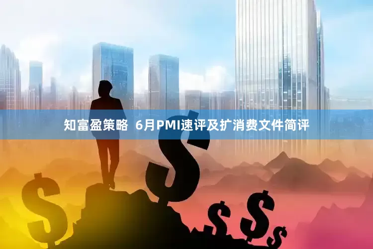 知富盈策略  6月PMI速评及扩消费文件简评