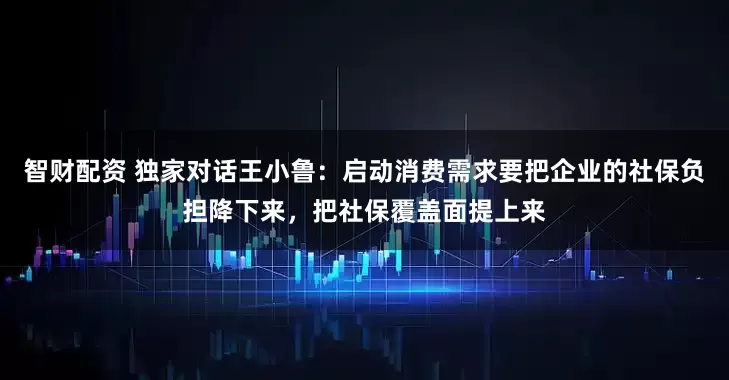 智财配资 独家对话王小鲁：启动消费需求要把企业的社保负担降下来，把社保覆盖面提上来